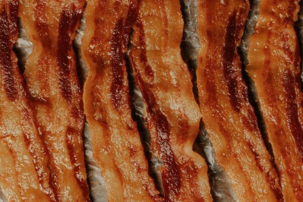 Fresh Bacon Close Up