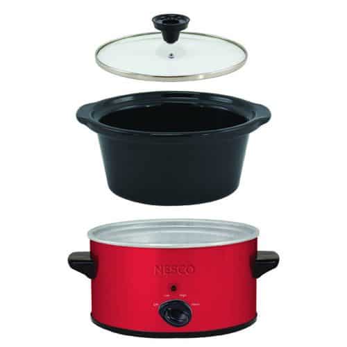 1.5 Qt Metallic Red Slow Cooker