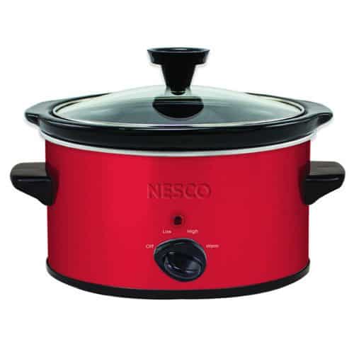 1.5 Qt Metallic Red Slow Cooker