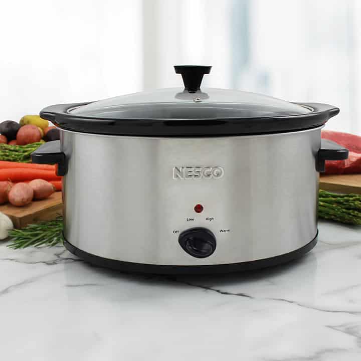 Crockpot 6 Quart Stainless Steel Slow Cooker