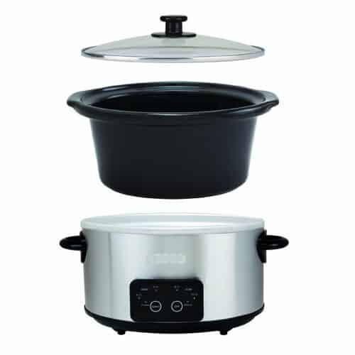 6-Quart Slow Cooker (Red Metallic), Nesco