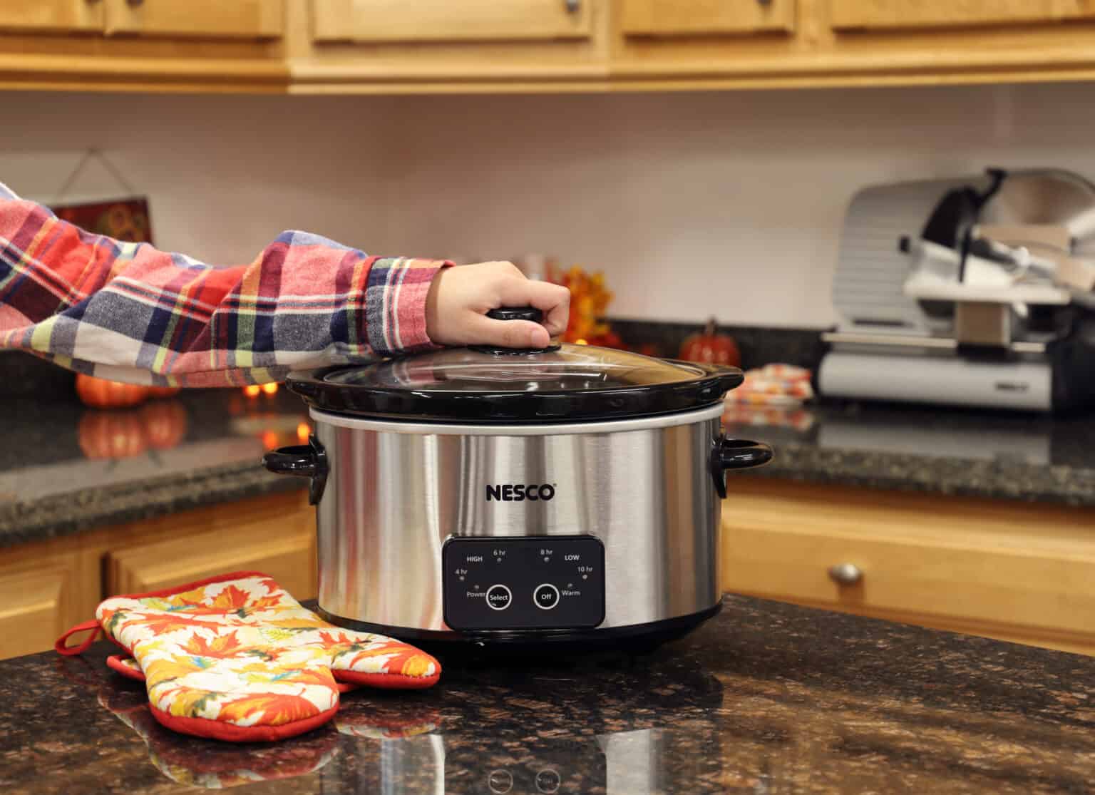 6 Qt. Digital Stainless Steel Slow Cooker NESCO®