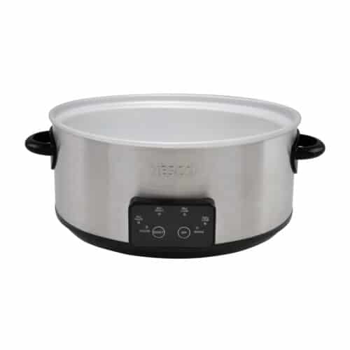 Oval Crock Pot 6 Quart Stainless Steel – Breed and Co.