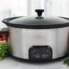 6 Qt. Digital Stainless Steel Slow Cooker