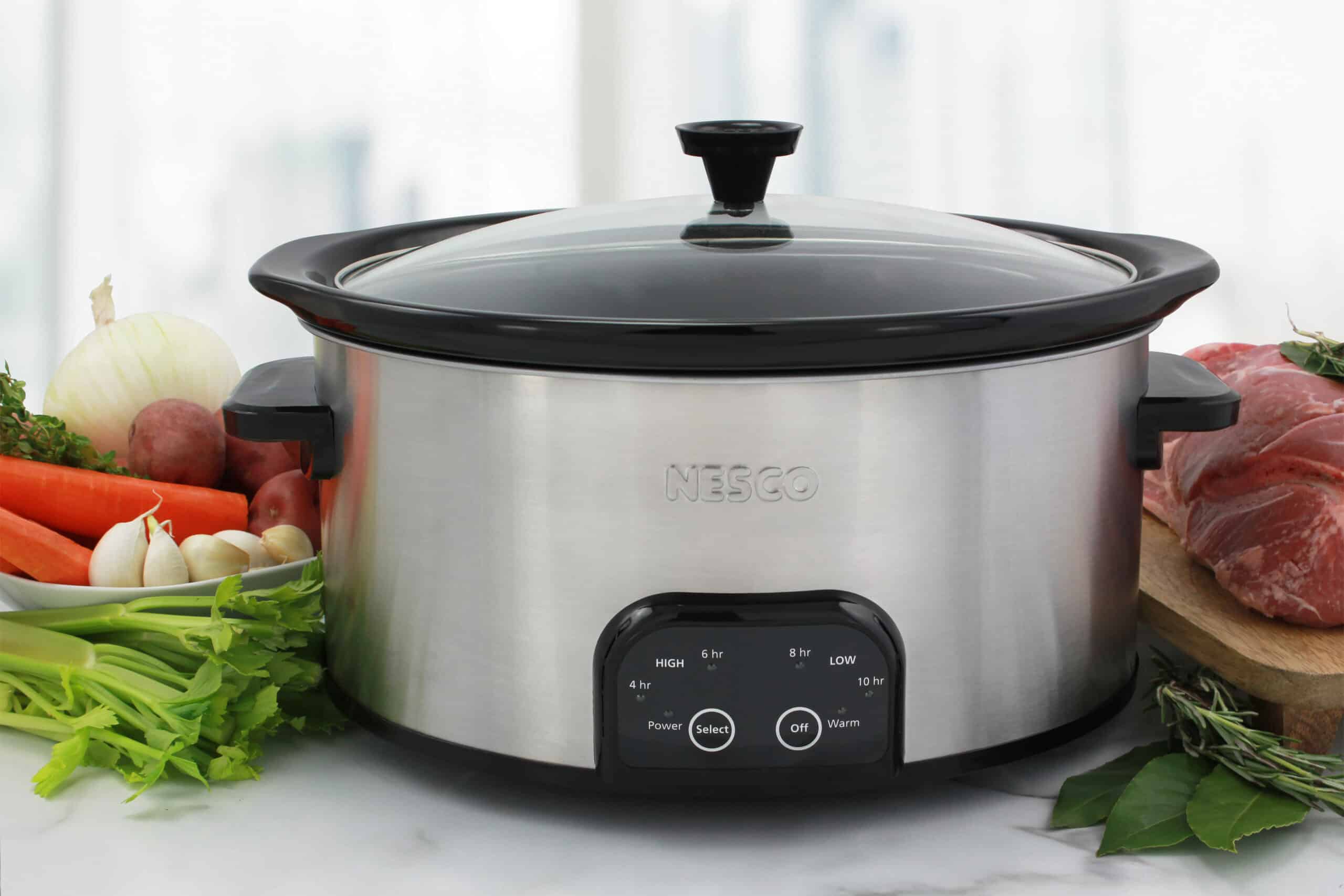 Crock Pot 6qt Choose-A-Crock Slow Cooker - Stainless Steel