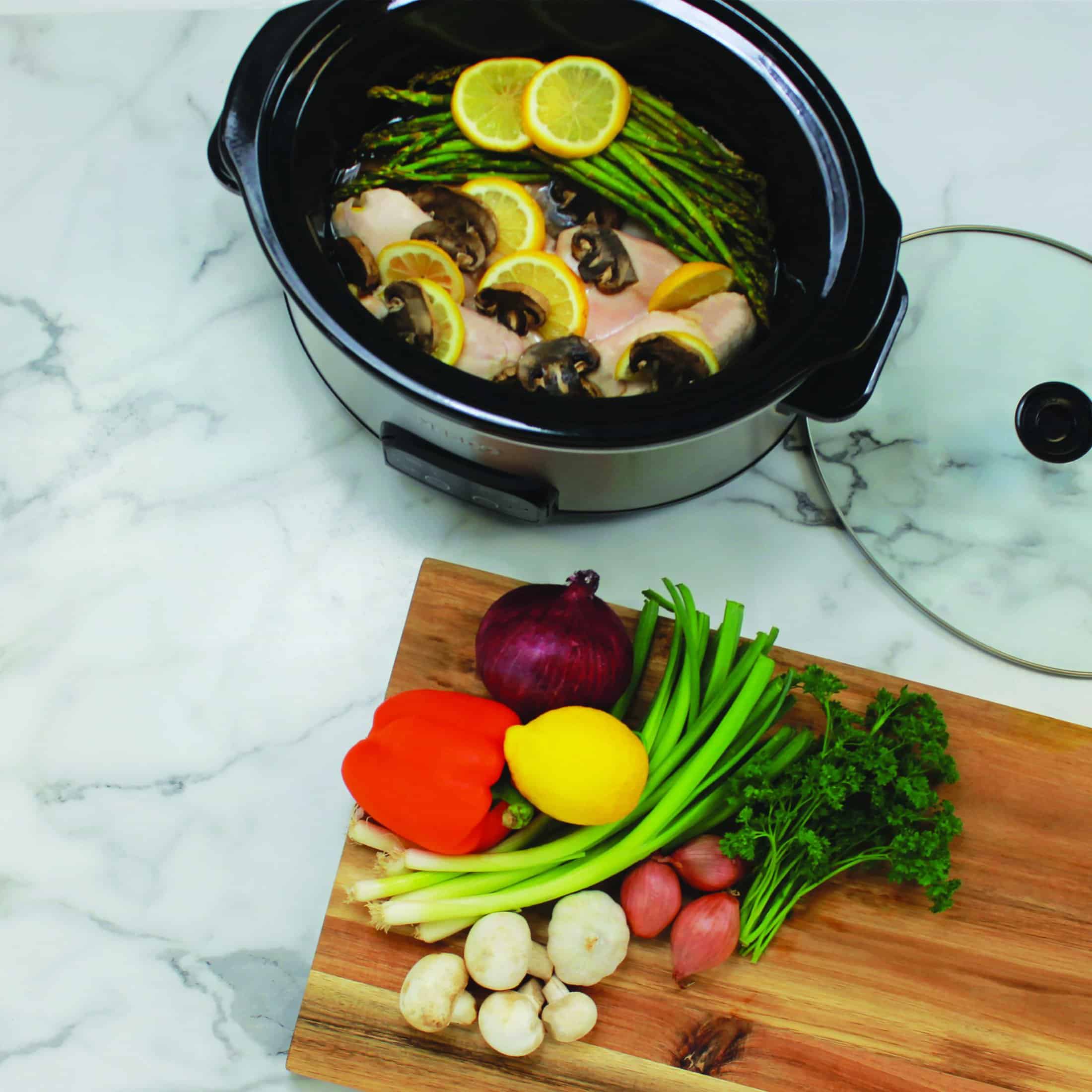 6 Qt. Digital Stainless Steel Slow Cooker | NESCO®