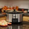 6 Qt. Digital Stainless Steel Slow Cooker