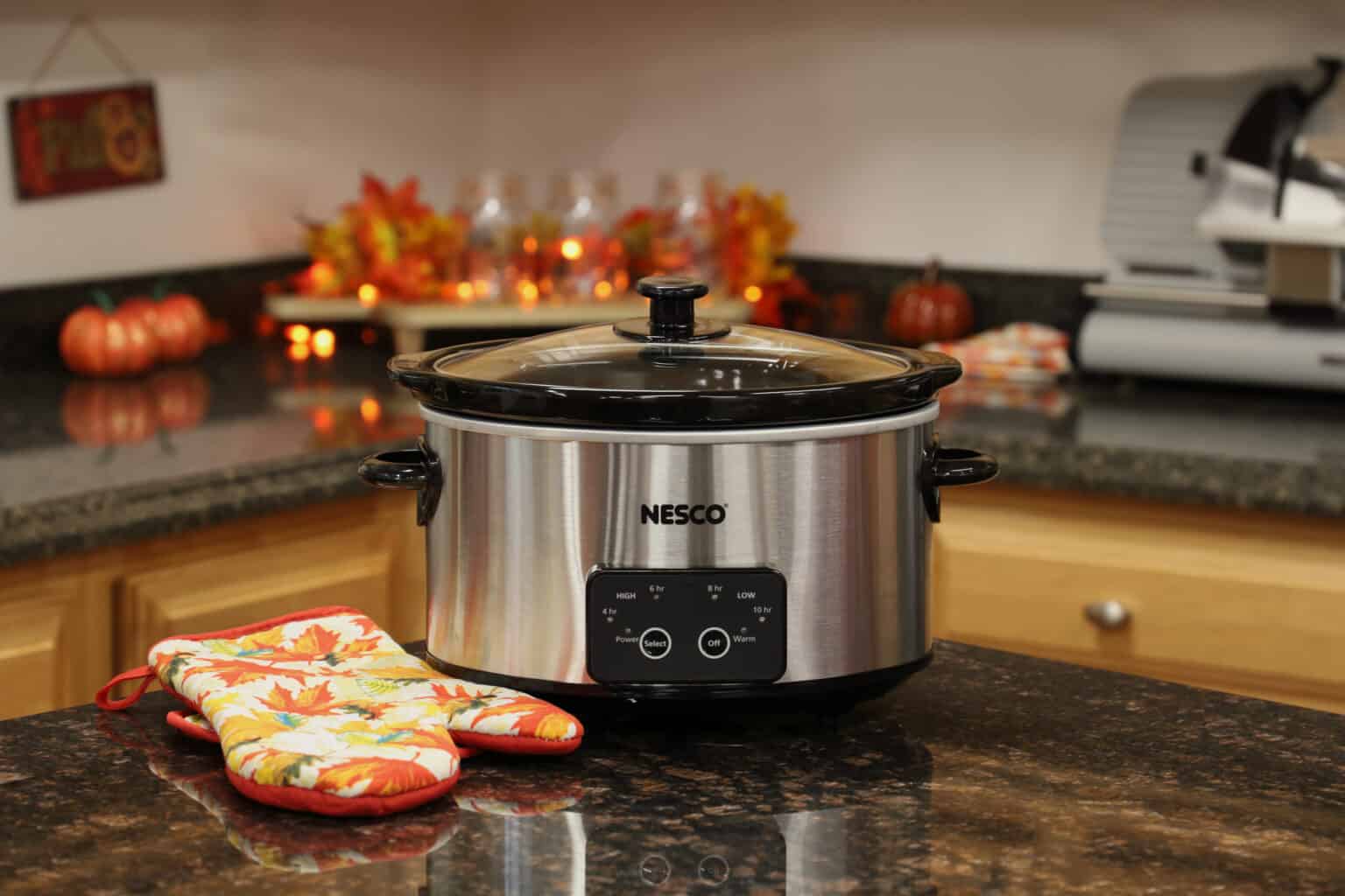 6 Qt. Digital Stainless Steel Slow Cooker NESCO®