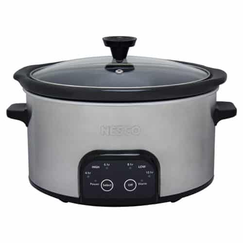 6 Qt. Digital Stainless Steel Slow Cooker