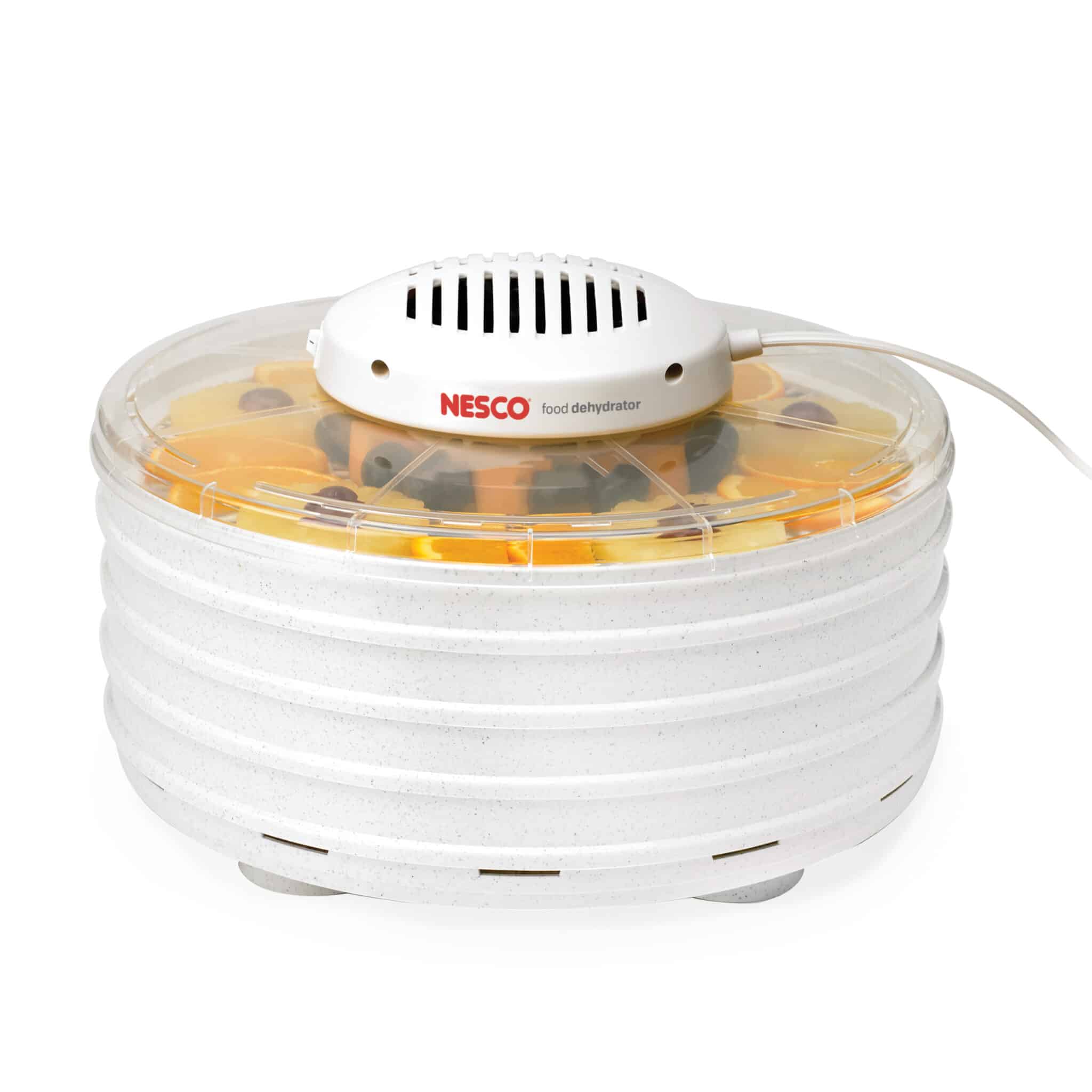 Persoonlijk roltrap Chemie FD-37 Food Dehydrator [Clear Cover] | NESCO®