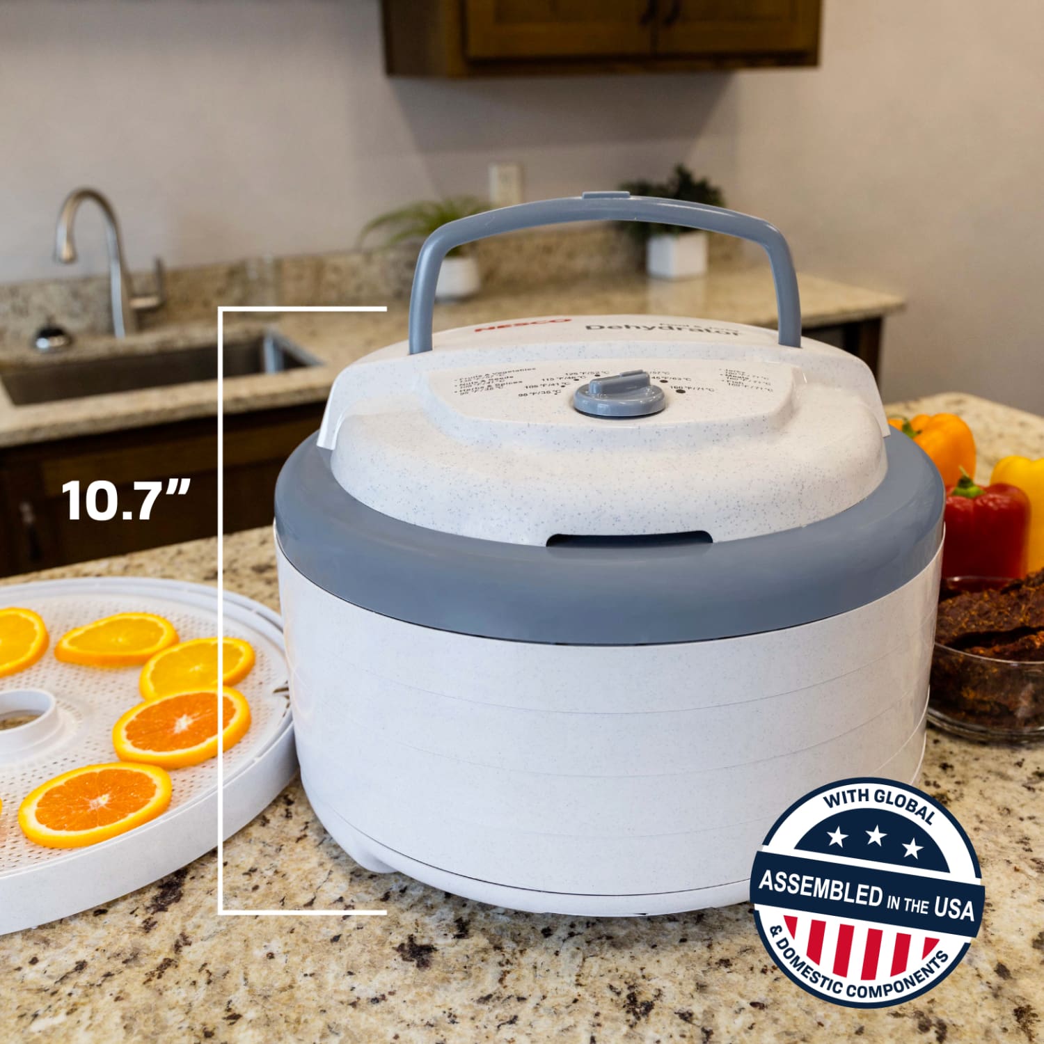 5 Tray Food & Jerky Dehydrator FD-75PR - Image 3