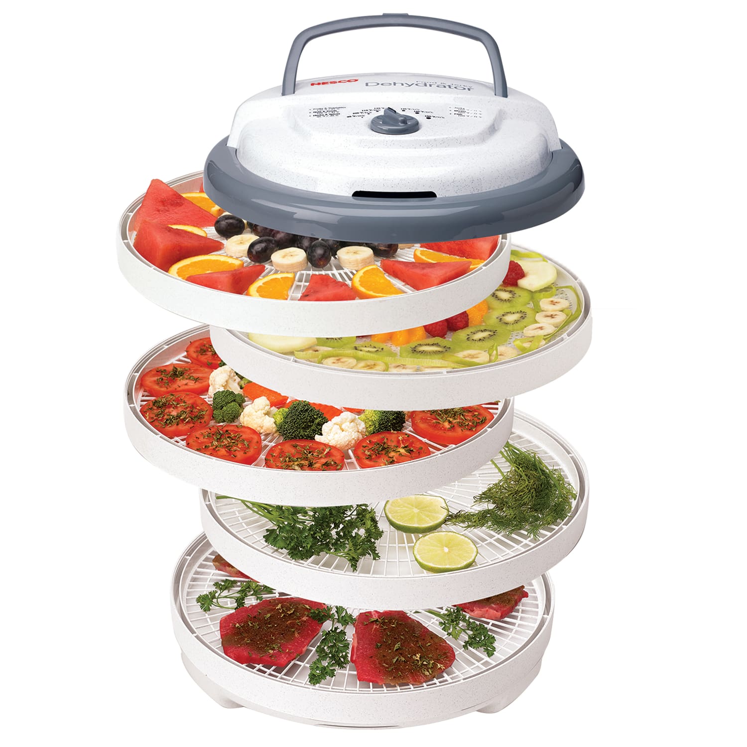 5 Tray Food & Jerky Dehydrator FD-75PR - Image 10