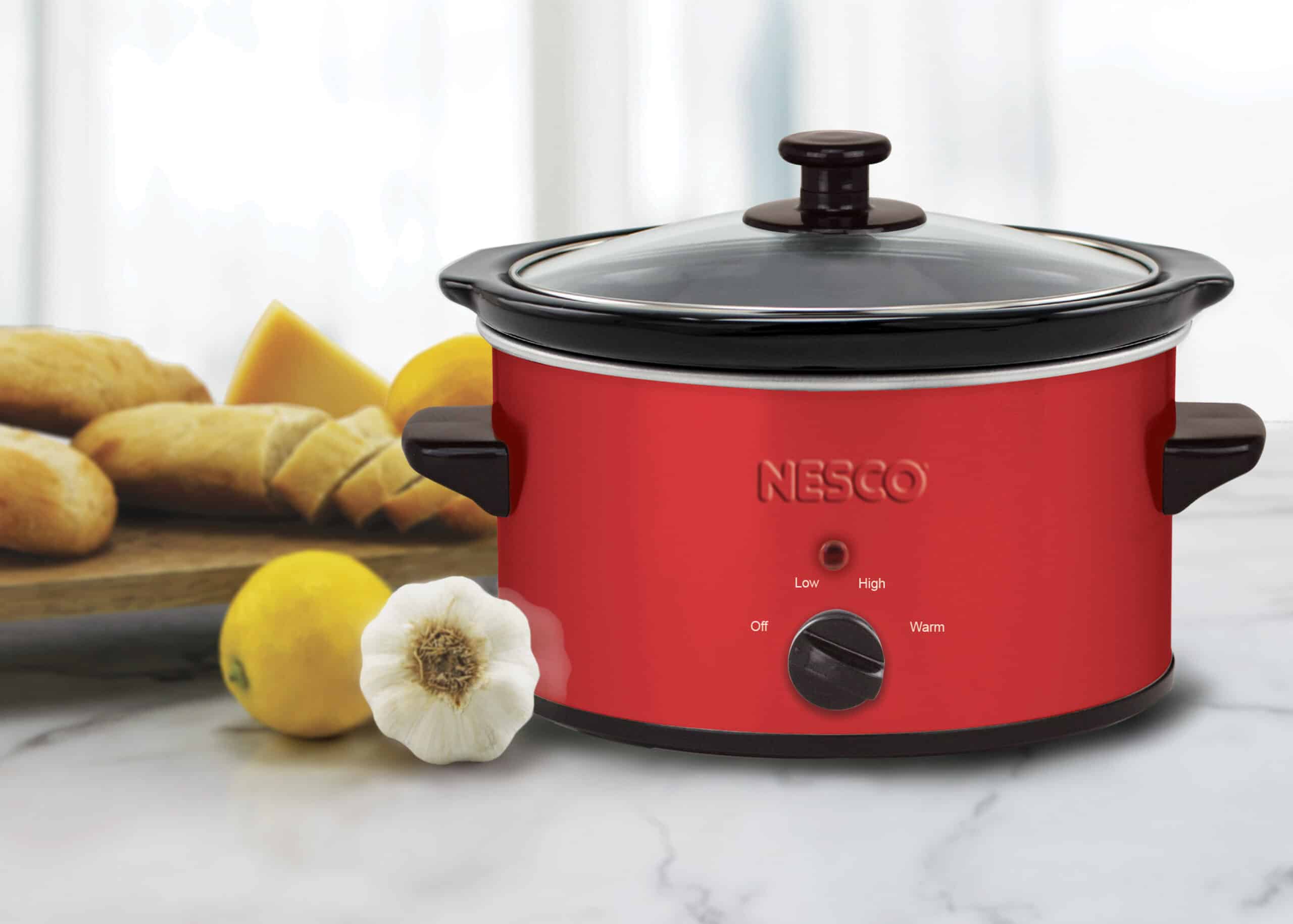 Nesco 4-Qt. Stainless Steel Slow Cooker