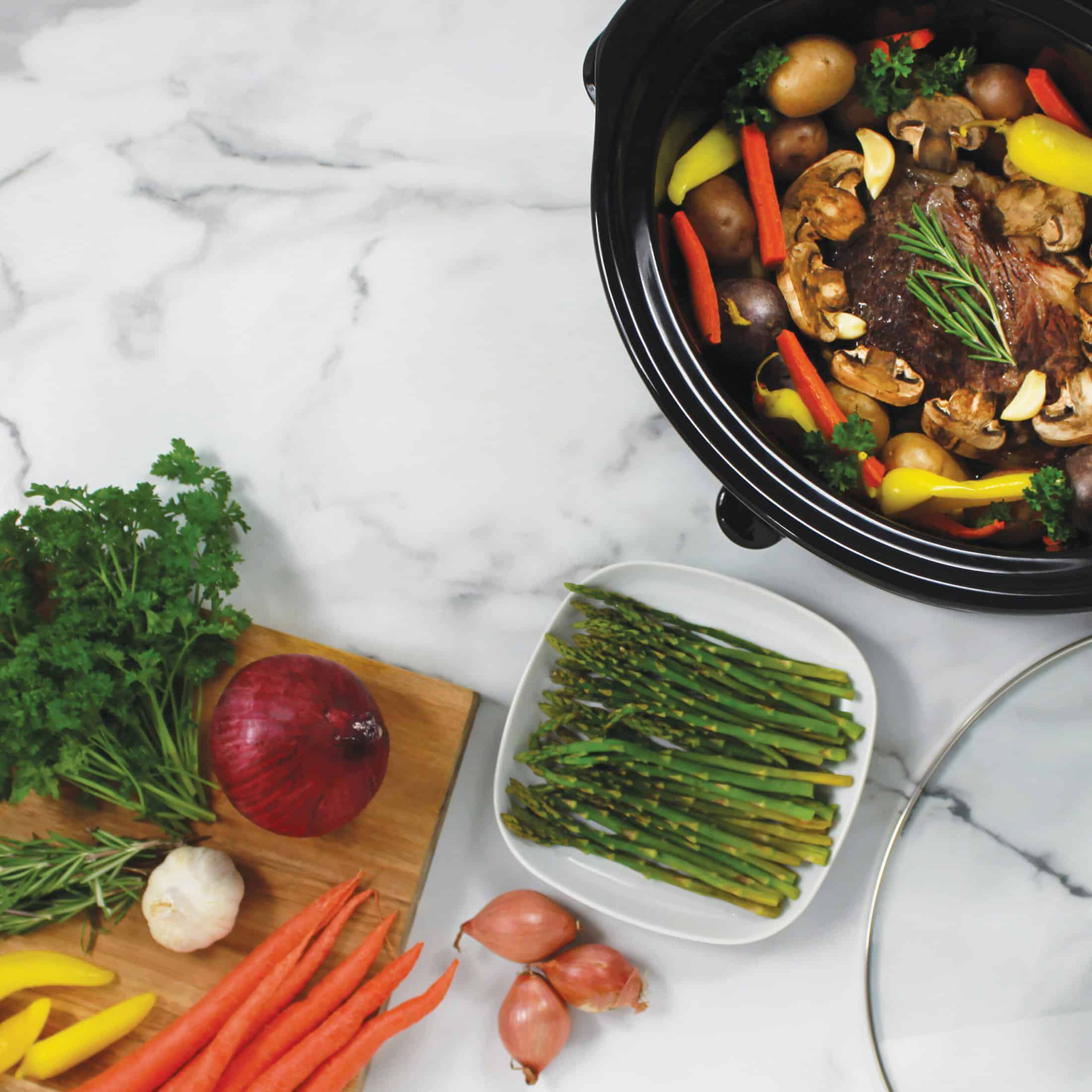 Bistro Noir 4-Quart Slow Cooker