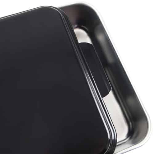 Black Decorated Aluminum Cake Pan