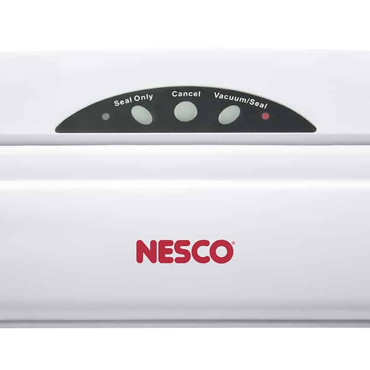 Nesco Food Vacuum Sealer w/ 20 Bags: VS-01 in White