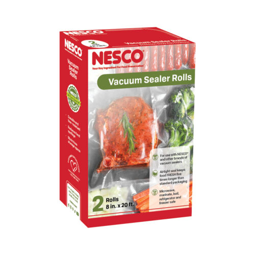 2 Vacuum Sealer Rolls (7.9″ x 19.70′) VS-03R