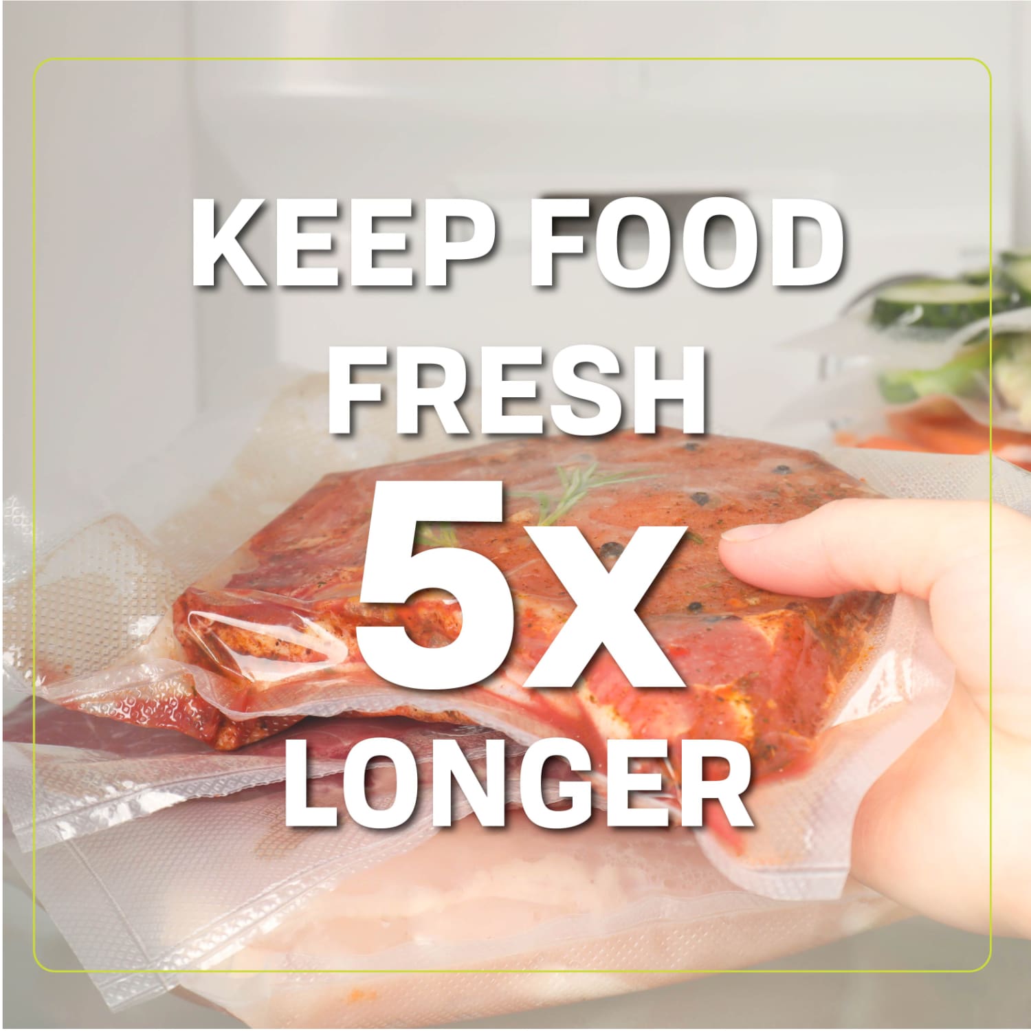 2 Vacuum Sealer Rolls (11.0" x 19.70') VS-04R - Image 8