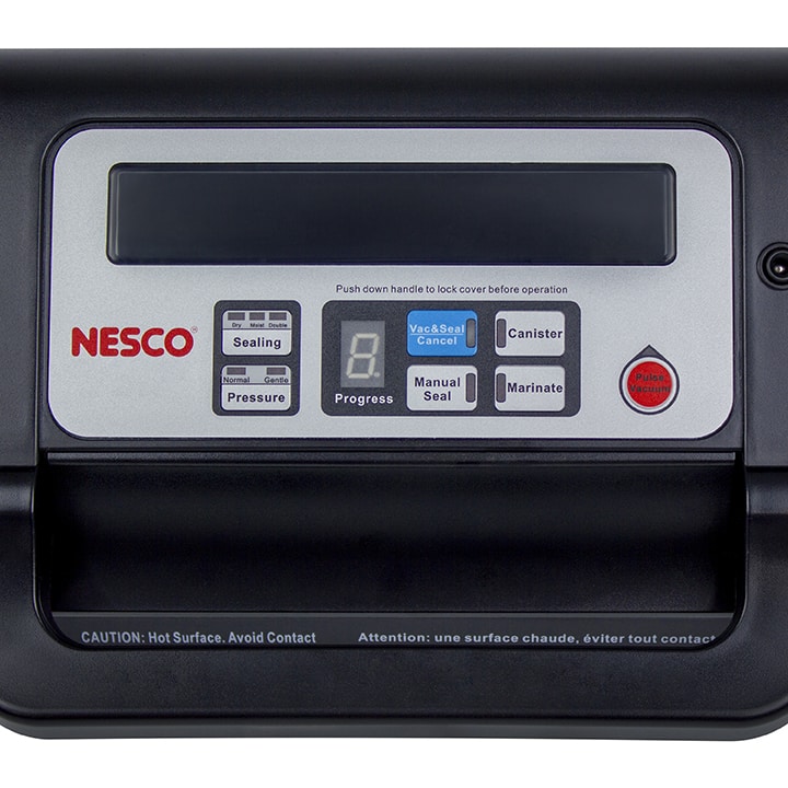 Nesco Vs-09 Deluxe Vacuum Sealer, One Touch, Fully Automatic