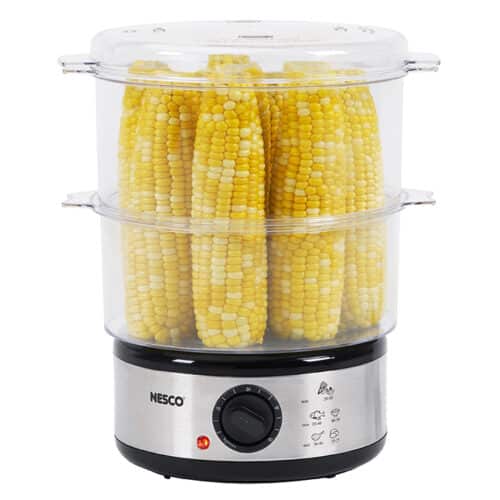 ST-25F 5 Qt. Food Steamer With Corn On The Cob