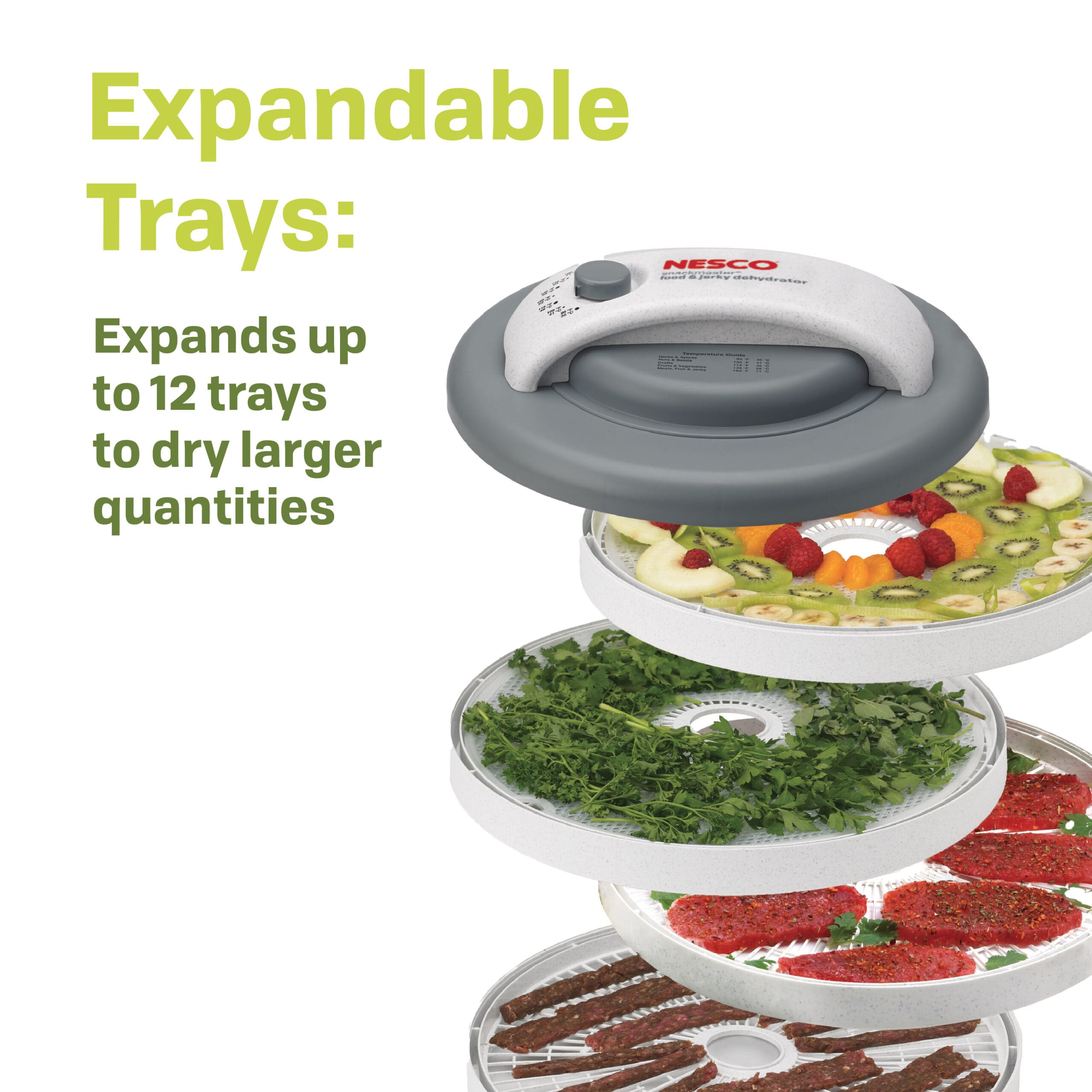 Tray Food & Jerky Dehydrator FD-61WHCK - Image 4