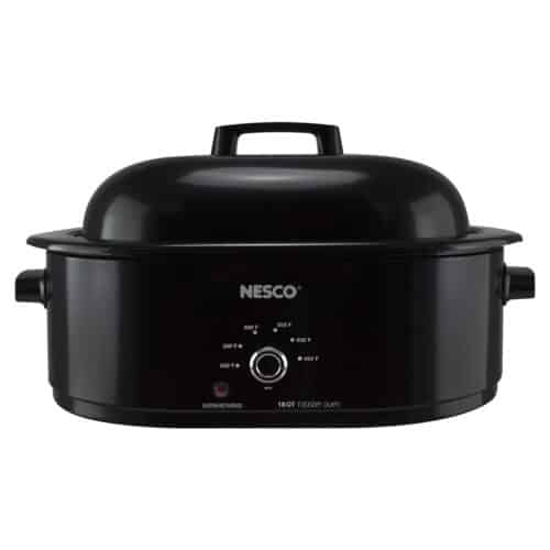 6 Qt. Red Roaster with Porcelain Cookwell | NESCO®