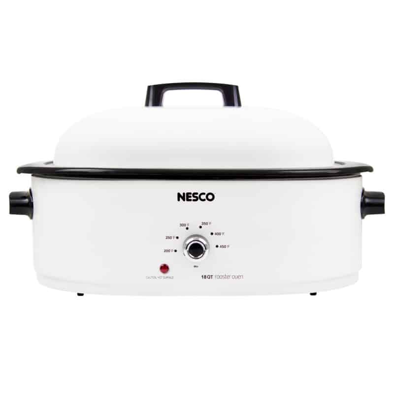 18 Qt. White Roaster Oven MWR18-14 | NESCO
