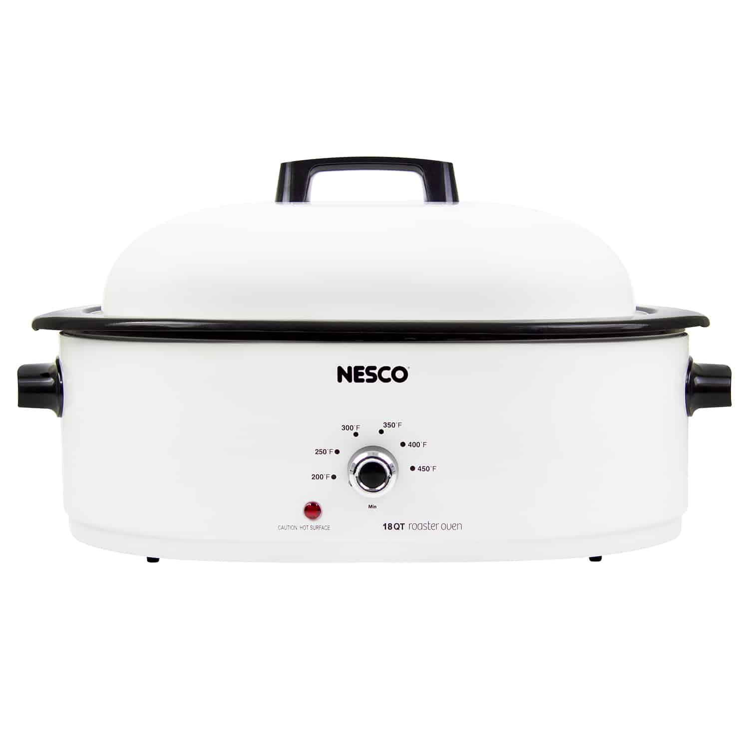 18 qt Black/Silver Stainless Steel Porcelain Roaster Oven by Nesco at Fleet  Farm