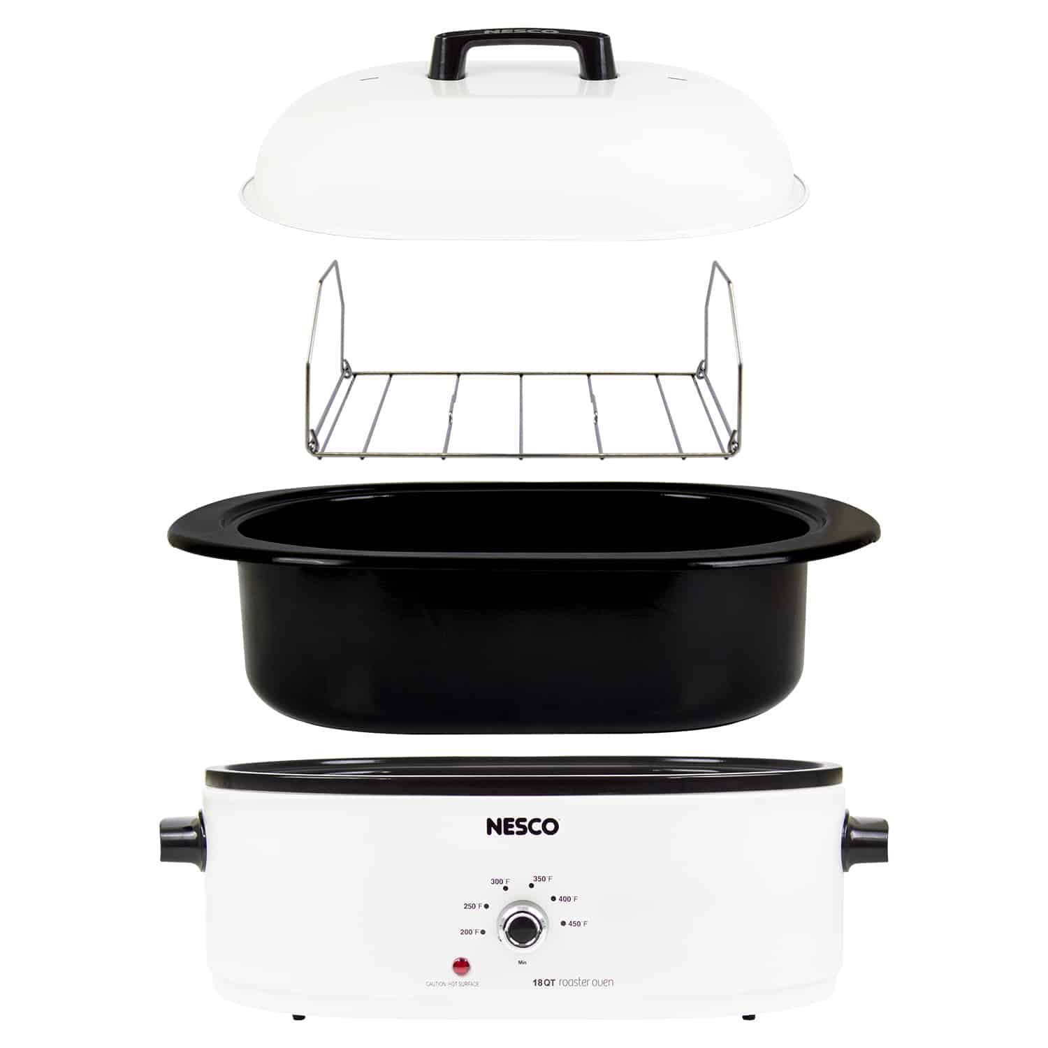 Nesco 18-Quart Stainless Steel Rectangle Slow Cooker at