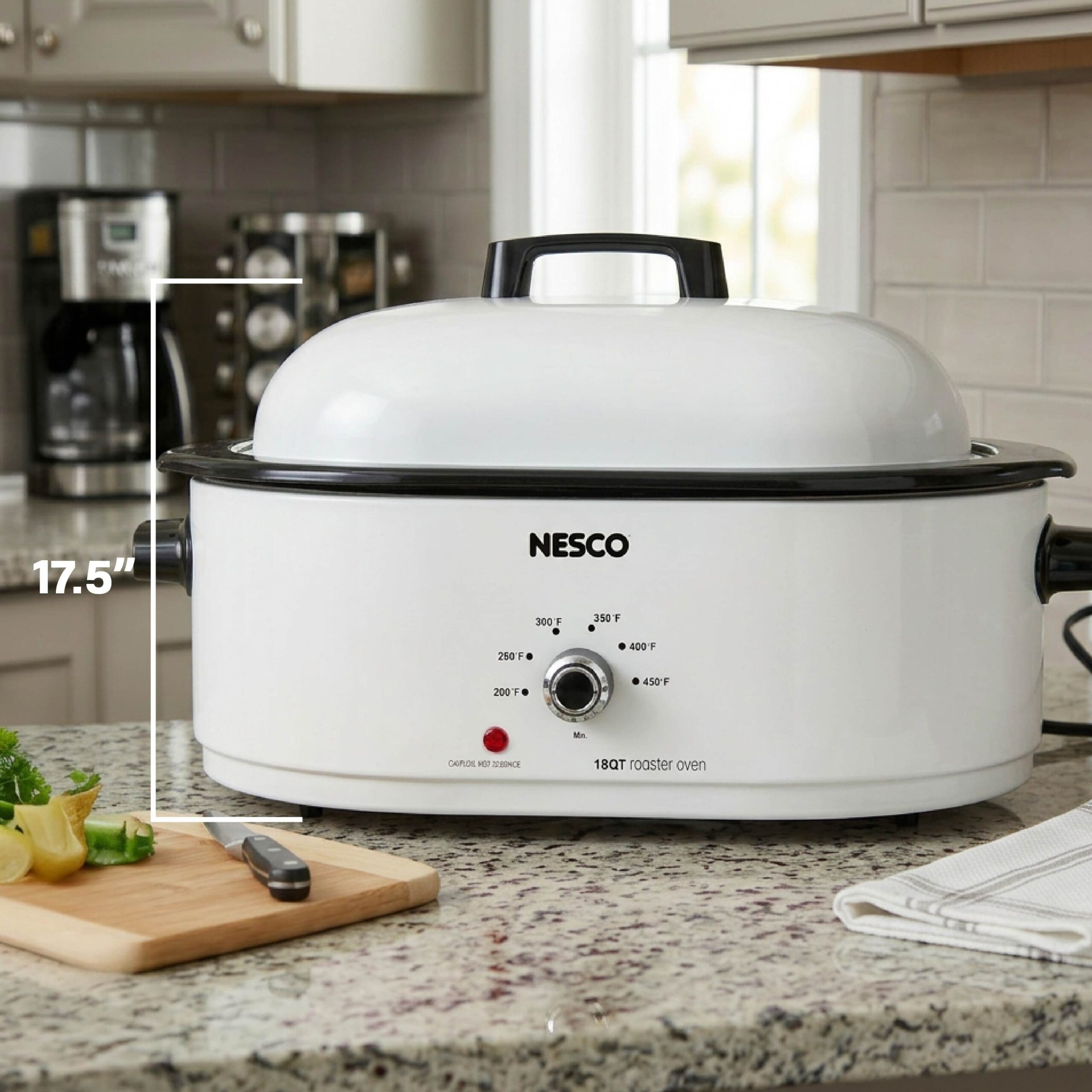 18 Qt. White Roaster Oven MWR18-14 - Image 8