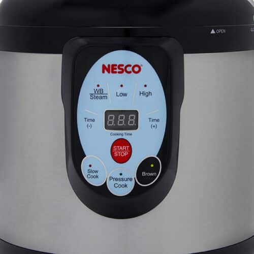 NPC-9 9 Qt. Smart Canner & Cooker Digital Control Panel