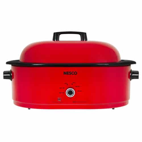 Nesco 4816-12 Roaster Oven, 6 Quart, Red