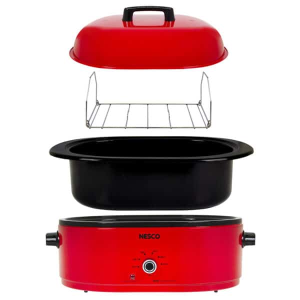 18 Qt. Red Roaster Oven NESCO