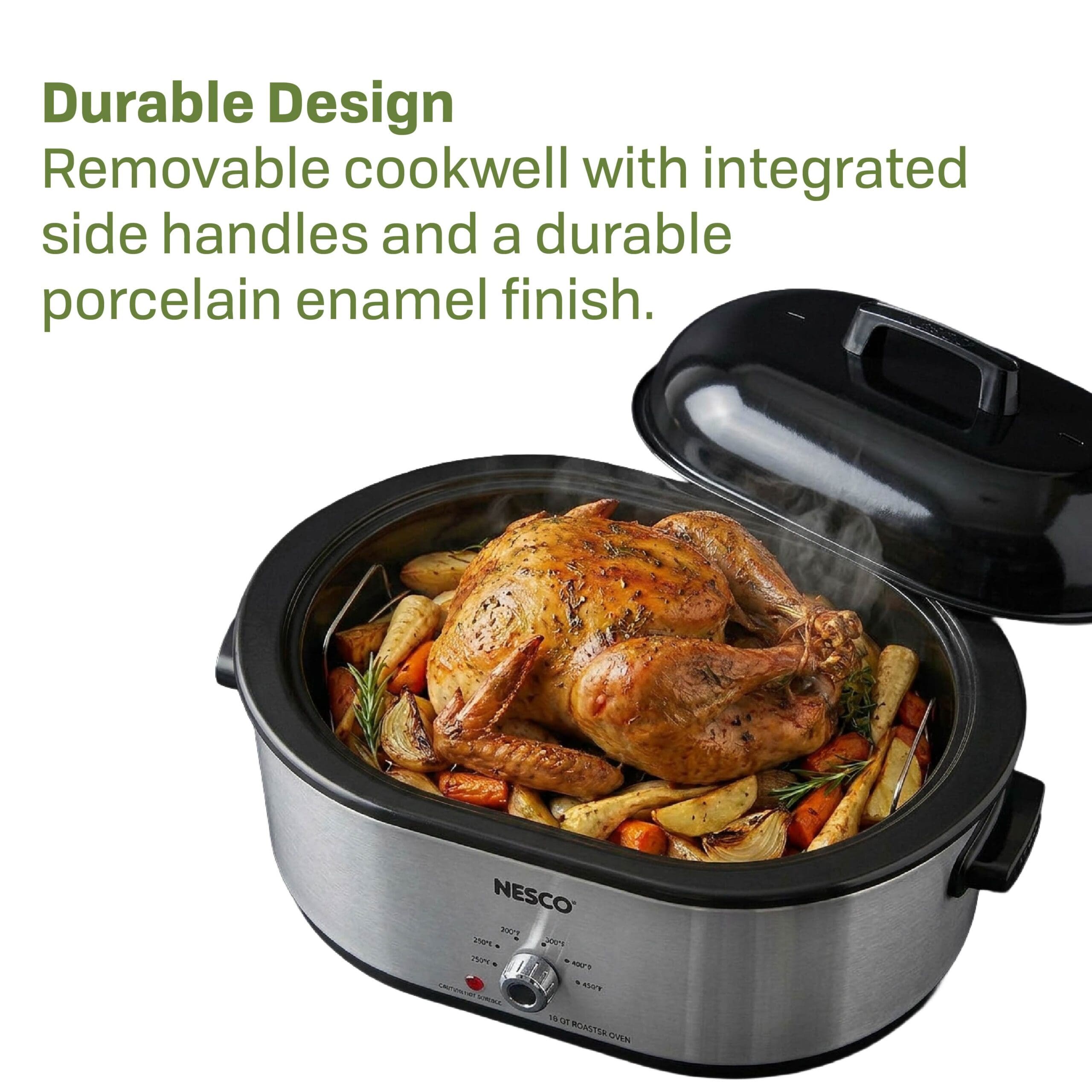 18 Qt. Stainless Steel Roaster Oven MWR18-47 - Image 9