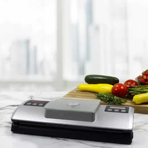 VS-01 Vacuum Sealer With Digital Scale Lifestyle