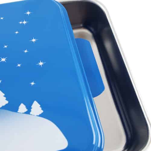 NCP-E-8 Snowman Cake Pan Close Up