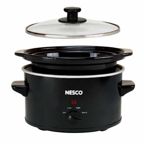 SC-150-13 1.5 Qt Black Slow Cooker Expanded View