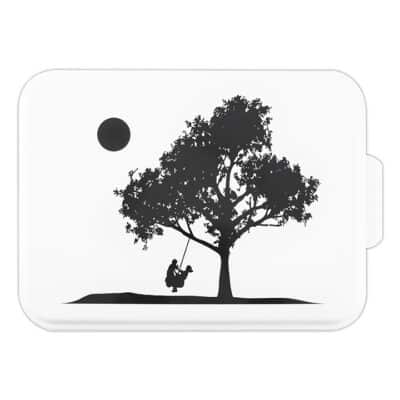 NCP-A-8 Boy and Girl on Swing 9x13 Cake Pan Main