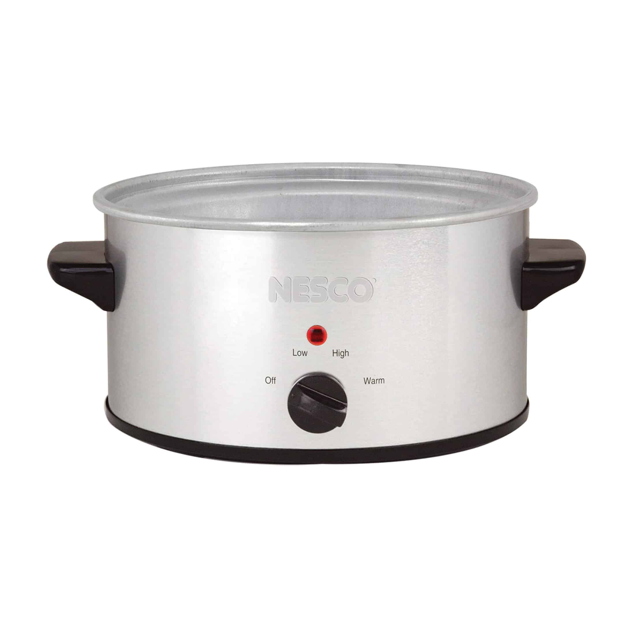 6 Qt Oval Analog Slow Cooker (Stainless Steel) | NESCO®