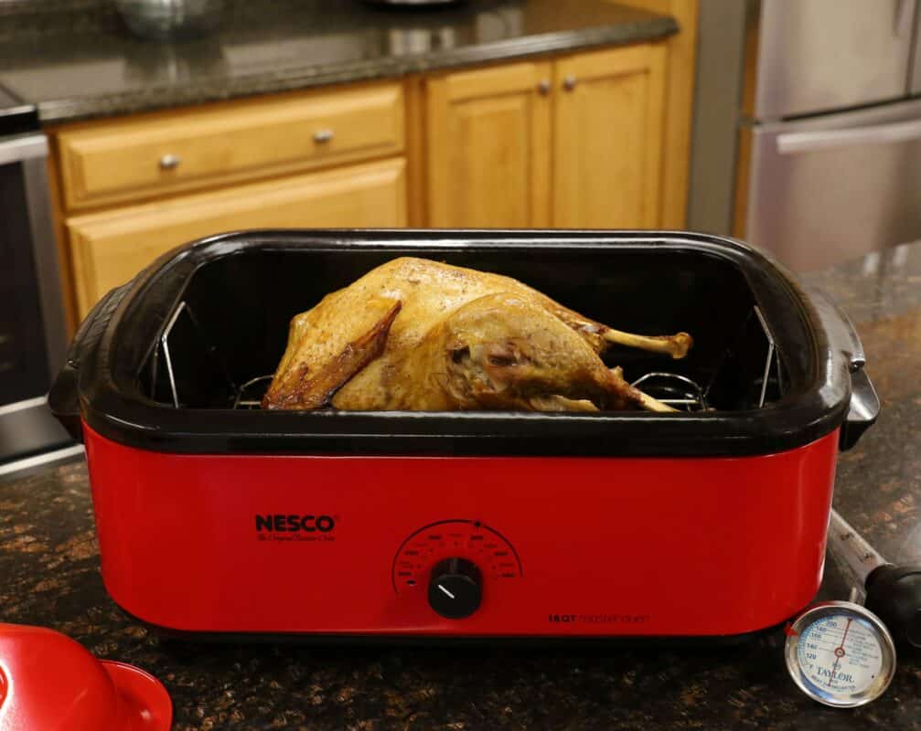how do i cook a turkey in a nesco roaster
