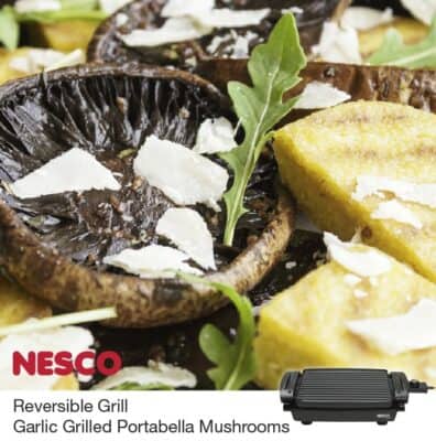 Garlic Herb And Portabella Mushrooms