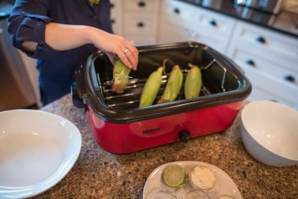 Mexican Street Corn In NESCO Roaster Oven
