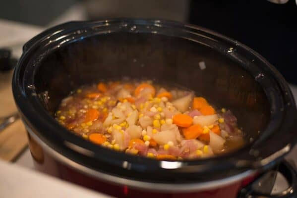 Corn Chowder In NESCO Slow Cooker
