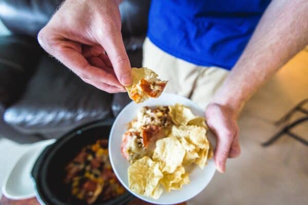 Scoop Of Supreme Pizza Dip