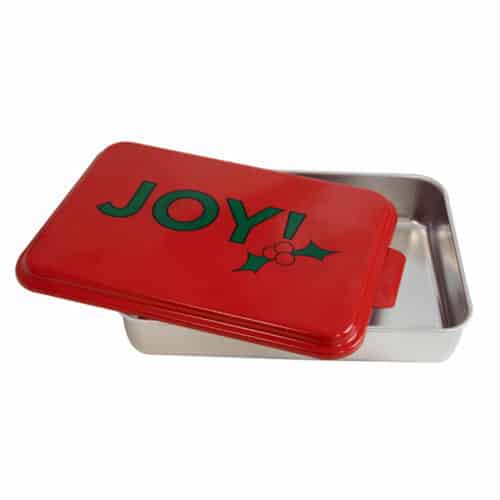 NCP-AF-2 Joy and Natural Aluminum Cake Pan 2 Pack Open View