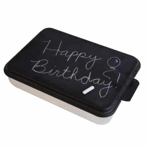 Chalkboard Cake Pan Main Happy Birthday