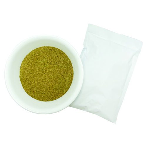Sausage Seasoning in packet and bowl