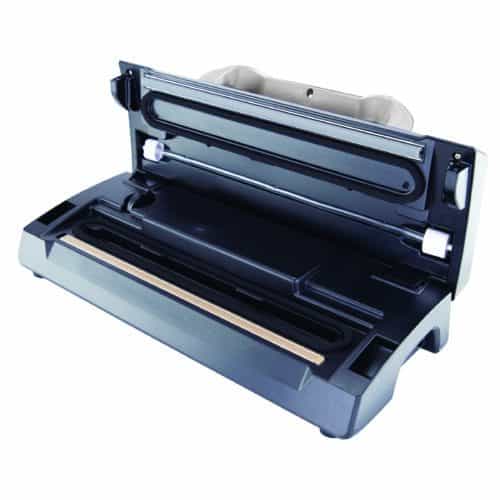 VS-09 Deluxe Vacuum Sealer Open From Side