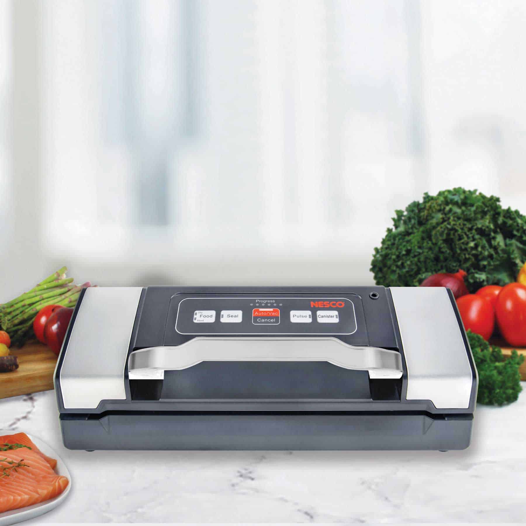 Nesco Deluxe Vacuum Food Sealer Usage and Review 