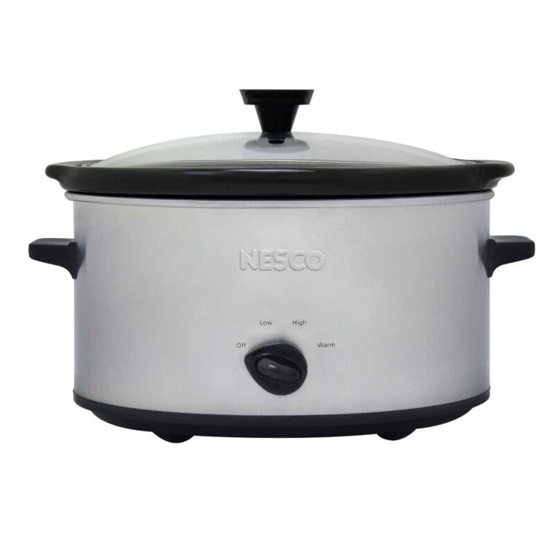 8 Qt. Stainless Steel Slow Cooker SC-8-25 | NESCO